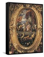 Venice Being Crowned by Victory-Jacopo Palma the Younger-Framed Stretched Canvas