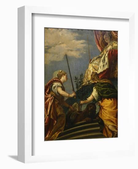 Venice Between Glory and Peace-Paolo Caliari-Framed Giclee Print