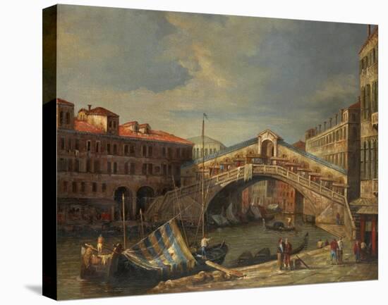 Venice Bridge-Stanley-Stretched Canvas