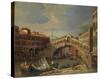 Venice Bridge-Stanley-Stretched Canvas