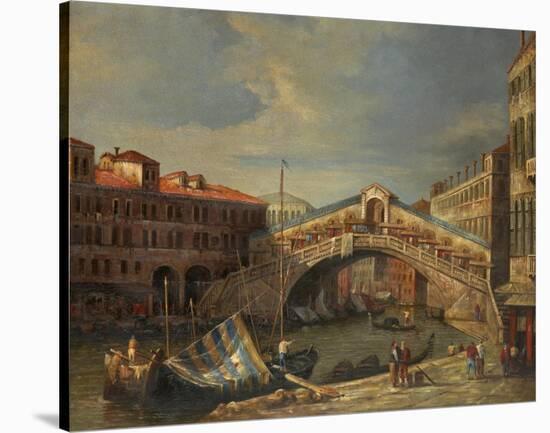 Venice Bridge-Stanley-Stretched Canvas