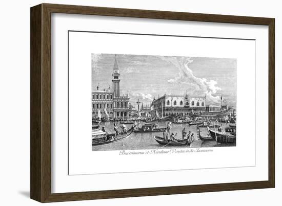 Venice: Bucintoro, 1735-Antonio Visentini-Framed Giclee Print