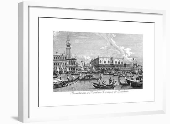 Venice: Bucintoro, 1735-Antonio Visentini-Framed Giclee Print