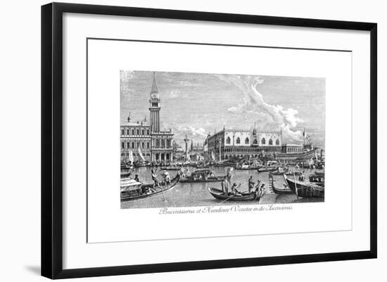 Venice: Bucintoro, 1735-Antonio Visentini-Framed Giclee Print