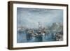 Venice, by J.T. Willmore, Pub. by the Art Union of London, 1858-null-Framed Giclee Print