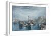 Venice, by J.T. Willmore, Pub. by the Art Union of London, 1858-null-Framed Giclee Print