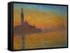 Venice by Twilight, 1908-Claude Monet-Framed Stretched Canvas