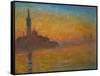 Venice by Twilight, 1908-Claude Monet-Framed Stretched Canvas