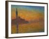 Venice by Twilight, 1908-Claude Monet-Framed Giclee Print