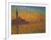 Venice by Twilight, 1908-Claude Monet-Framed Giclee Print