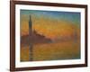 Venice by Twilight, 1908-Claude Monet-Framed Giclee Print