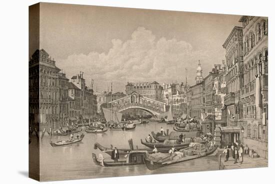 'Venice', c1830 (1915)-Samuel Prout-Stretched Canvas