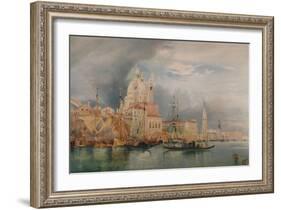 'Venice', c1850, (1935)-James Holland-Framed Giclee Print