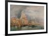 'Venice', c1850, (1935)-James Holland-Framed Giclee Print