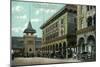 Venice, California - St. Mark's Hotel Entrance View-Lantern Press-Mounted Art Print