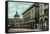 Venice, California - St. Mark's Hotel Entrance View-Lantern Press-Framed Stretched Canvas