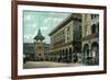 Venice, California - St. Mark's Hotel Entrance View-Lantern Press-Framed Art Print