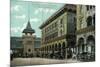 Venice, California - St. Mark's Hotel Entrance View-Lantern Press-Mounted Art Print