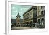 Venice, California - St. Mark's Hotel Entrance View-Lantern Press-Framed Art Print