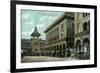 Venice, California - St. Mark's Hotel Entrance View-Lantern Press-Framed Premium Giclee Print