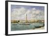 Venice, Campanile, St Mark's View of the Canal from San Giorgio; Venise, Le Campanile, Vue Du…-Eugène Boudin-Framed Giclee Print