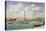 Venice, Campanile, St Mark's View of the Canal from San Giorgio-Eugène Boudin-Stretched Canvas