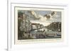 Venice Canal and Gondola Race-Charles Theodore Middleton-Framed Art Print