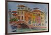 Venice, Canal, Dorsoduro, 2015-Anthony Butera-Framed Giclee Print