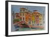 Venice, Canal, Dorsoduro, 2015-Anthony Butera-Framed Giclee Print