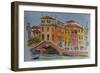 Venice, Canal, Dorsoduro, 2015-Anthony Butera-Framed Giclee Print