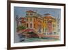 Venice, Canal, Dorsoduro, 2015-Anthony Butera-Framed Giclee Print