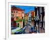 Venice Canal, Dorsoduro, August 2016-Anthony Butera-Framed Giclee Print