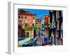 Venice Canal, Dorsoduro, August 2016-Anthony Butera-Framed Giclee Print