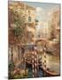 Venice Canal I-Peter Bell-Mounted Art Print
