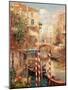 Venice Canal I-Peter Bell-Mounted Art Print