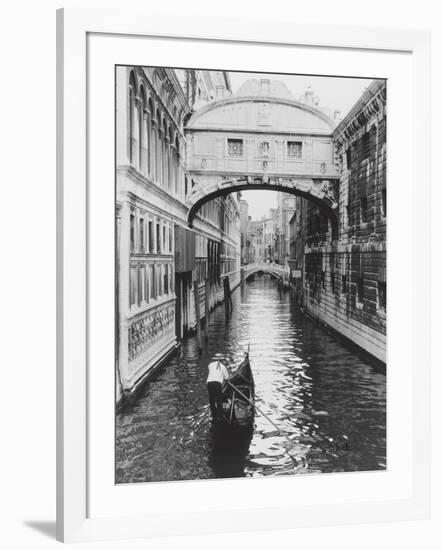 Venice Canal-Cyndi Schick-Framed Art Print