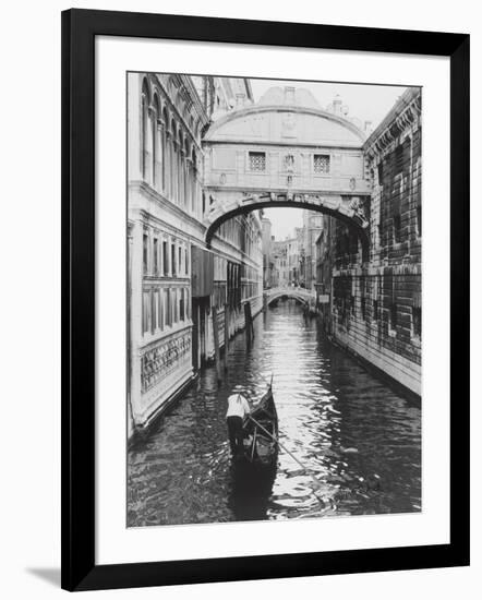 Venice Canal-Cyndi Schick-Framed Art Print