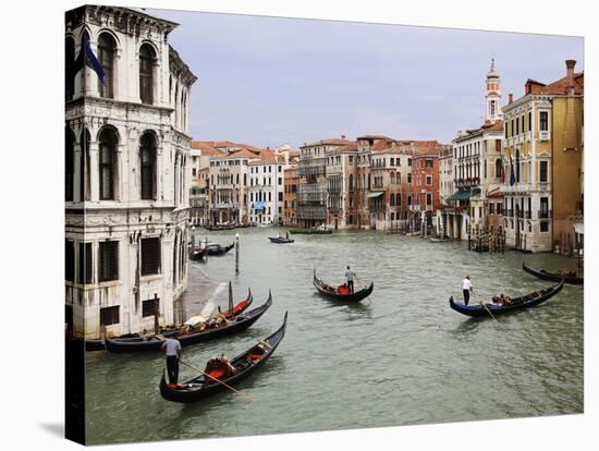 Venice Canal-Chris Bliss-Stretched Canvas