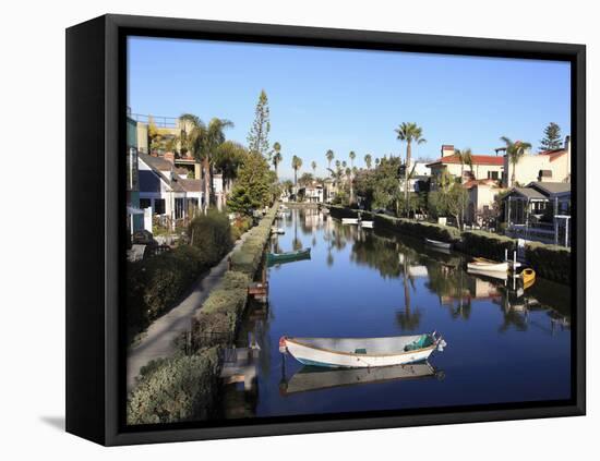 Venice Canals, Venice Beach, Los Angeles, California, United States of America, North America-Wendy Connett-Framed Stretched Canvas