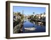 Venice Canals, Venice Beach, Los Angeles, California, United States of America, North America-Wendy Connett-Framed Photographic Print