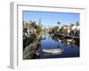 Venice Canals, Venice Beach, Los Angeles, California, United States of America, North America-Wendy Connett-Framed Photographic Print