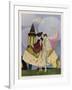 Venice, Carnival Characters-Umberto Brunelleschi-Framed Art Print