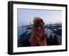 Venice Carnival, San Marco Square with San Giorgio Island in Background, Venice, Veneto, Italy-Carlo Morucchio-Framed Photographic Print