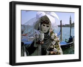 Venice Carnival, Venice, Veneto, Italy-Bruno Morandi-Framed Photographic Print