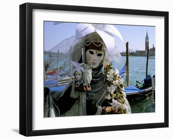 Venice Carnival, Venice, Veneto, Italy-Bruno Morandi-Framed Photographic Print