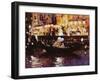 Venice Carnival (W/C on Paper)-Laurence Fish-Framed Giclee Print