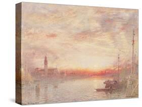 Venice, Cemetery Island (San Michele), 1903-Albert Goodwin-Stretched Canvas