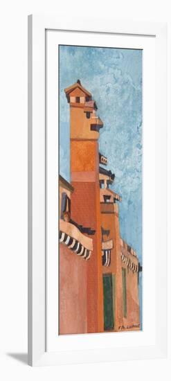 Venice Chimneys-Christine McKechnie-Framed Giclee Print