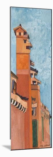 Venice Chimneys-Christine McKechnie-Mounted Giclee Print