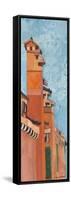 Venice Chimneys-Christine McKechnie-Framed Stretched Canvas